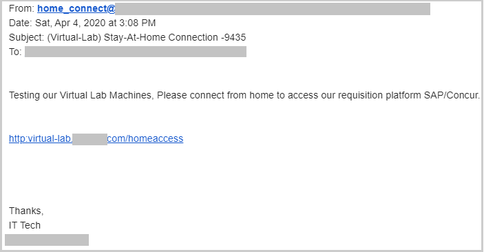 Stay at home connect