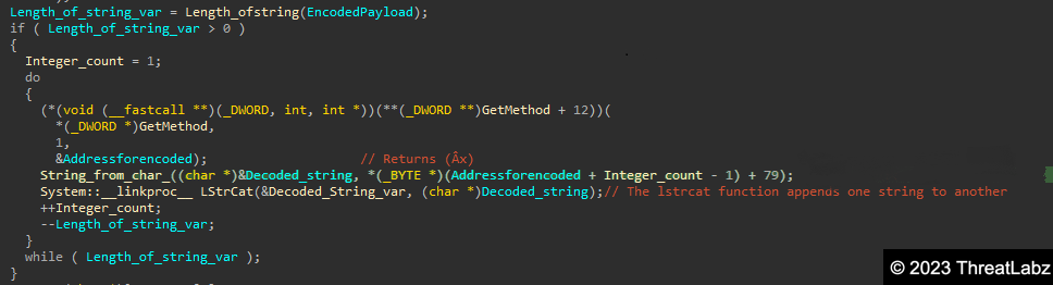 Fig.13 - Decoding function