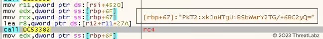 Figure 14. Xloader 4.3 Registration packet with additional PKT2 layer