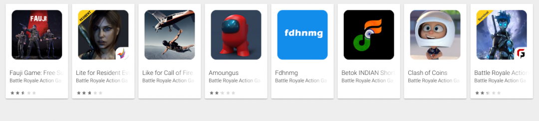 Other apps from the developer