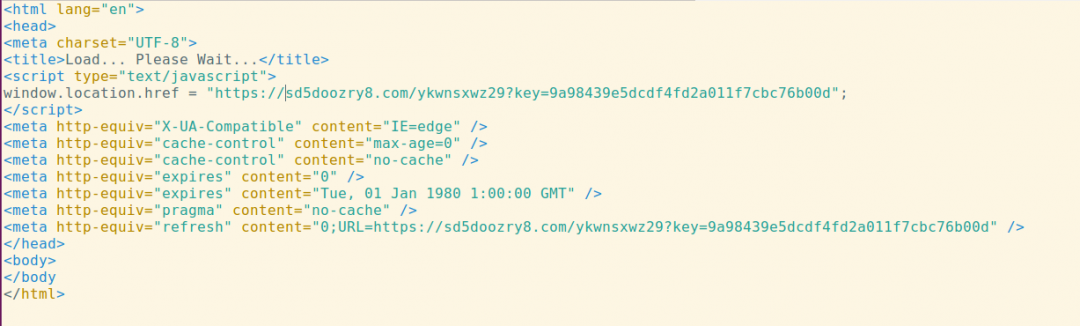 Malicious JavaScript Redirects