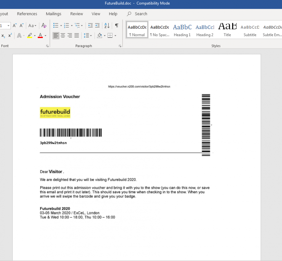 Future Build Document