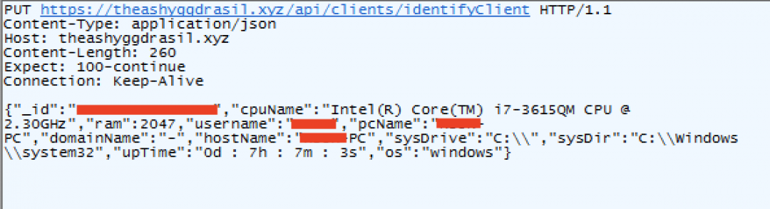 identify Client Network Request