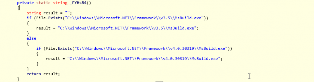 msbuild versions