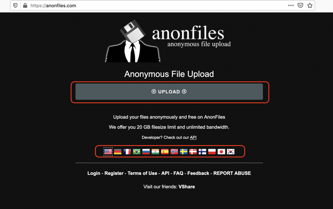 Original anonfiles