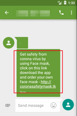 Received SMS