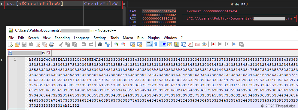 Figure 26 - Demonstrates the process of reading the INI configuration file.