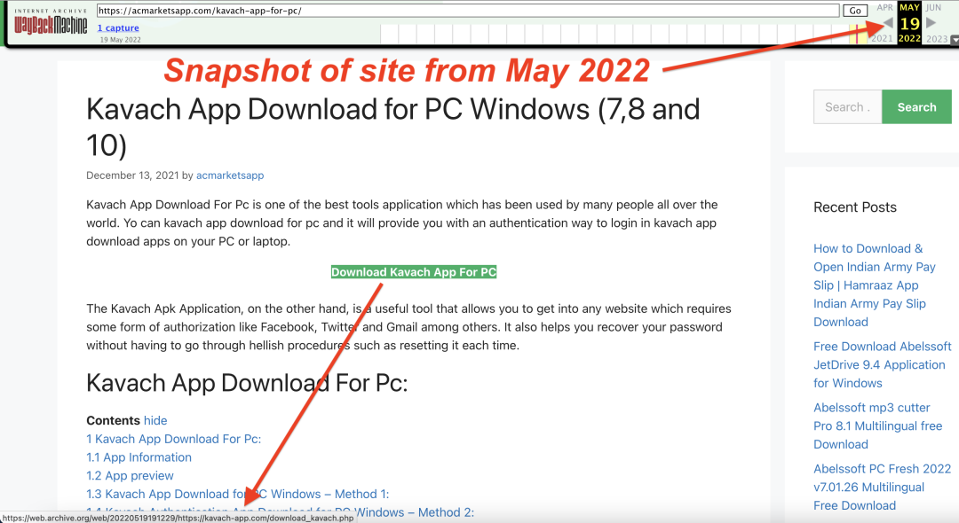acmarketsapp in May 2022